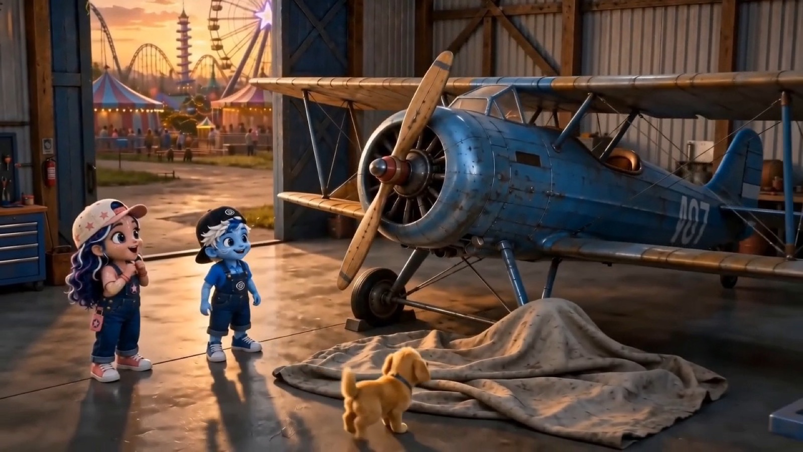 Greenwood Hangar view 2