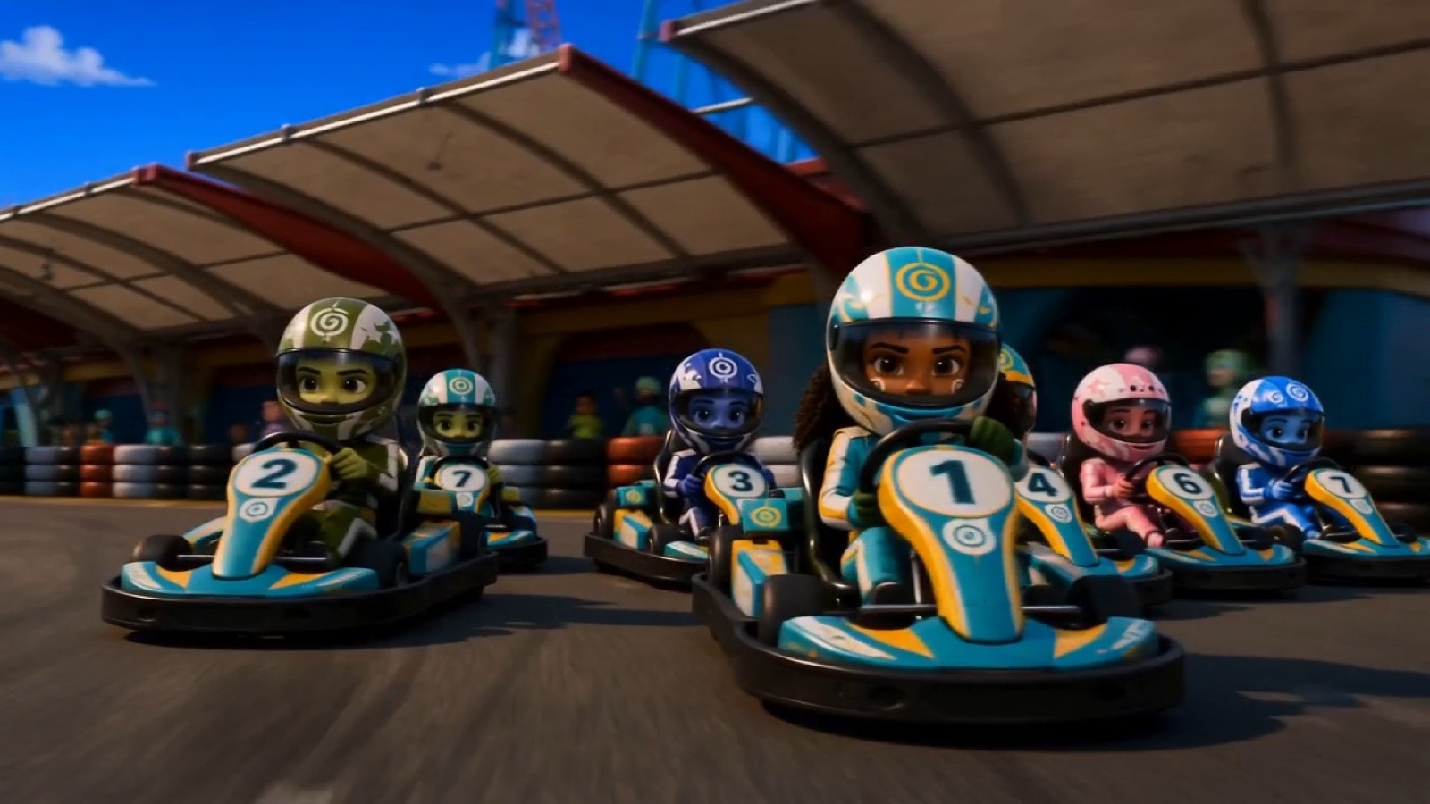 Kart Racing Circuit view 2