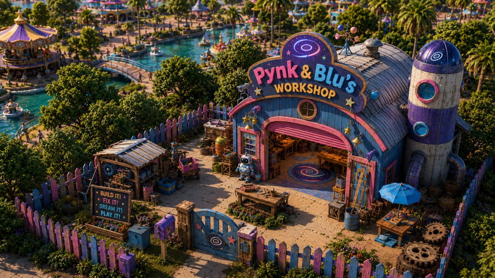 Pynk & Blu Workshop at Greenwood Galaxy Studios
